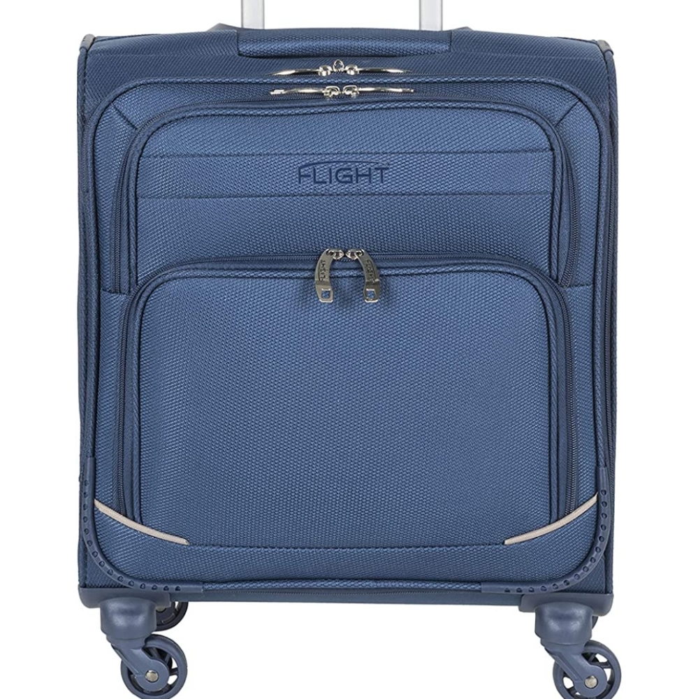 Lightweight 4 Wheel 300D Soft Case Suitcases Maximum Size For Vuel - Picture 4 of 13